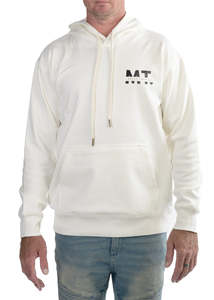 MT | Warm White Hoodie | Original Logo | Adults