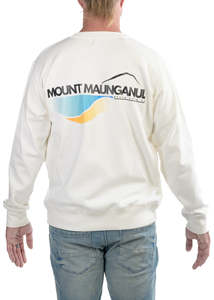 MT | Warm White Crewneck | Original Logo | Adults
