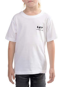 MT | White T-Shirt | Original Logo | Kids