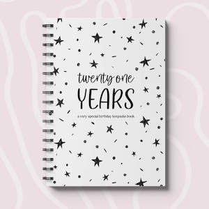 Best Sellers: '21 Years' Birthday Keepsake Book