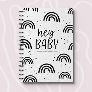 'Hey Baby' Baby Milestone Book