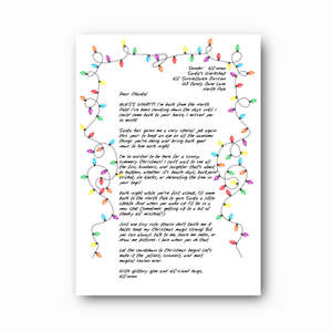 Products: Elf Arrival Letter – Personalised & Printable