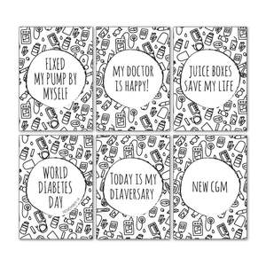 Free Printable Diabetes Milestone/Achievement Cards