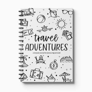 Travel Adventures - A keepsake book for journeys big and small