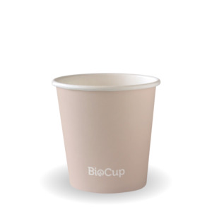 BioPak 120ml / 4oz (63mm) Aqueous Single Wall BioCup