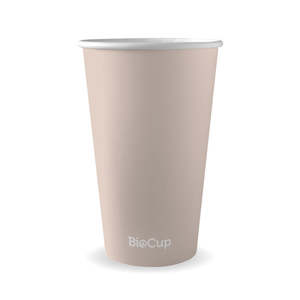 BioPak 510ml / 16oz (90mm) Aqueous Single Wall BioCup