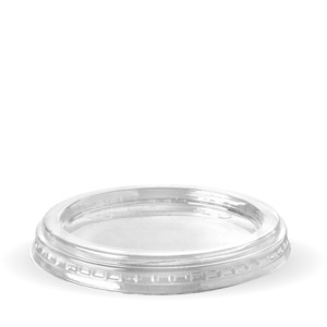 BioPak 60- 280ml Flat Clear BioCup Lid
