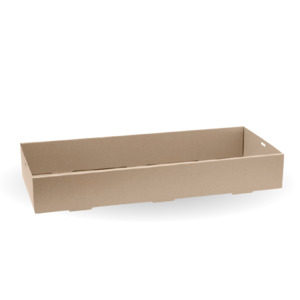 BioPak Extra Large Kraft Board Catering Tray Bases