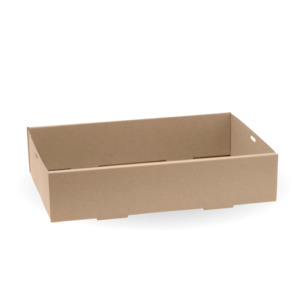 BioPak Medium Kraft Board Catering Tray Bases