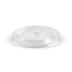 Paper Biobowls: BioPak 8oz BioBowl Clear PP Lid