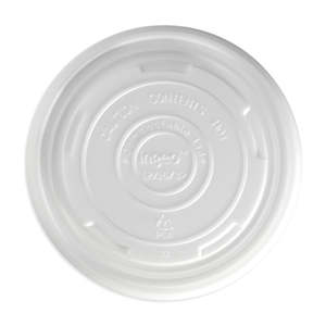 Paper Biobowls: BioPak 12-32OZ BioBowl PLA Lid