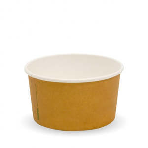Bioboard Ice Cream Bowls Lids: BioPak 150ML/5OZ ICE CREAM BIOCUP