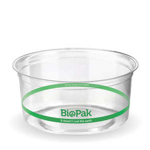 Bioplastic Bowls: BioPak 360ml BioBowl