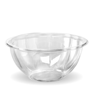 Bioplastic Bowls: BioPak 32oz Clear Salad Biobowl