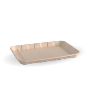 BioPak 7x5" BioCane Produce Tray