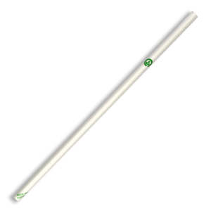 BioPak 6mm Regular White BioStraw
