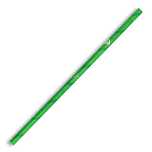 Paper Regular Biostraws: BioPak 6mm Regular Green BioStraw