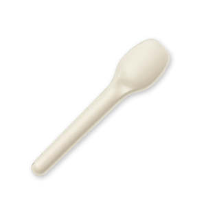 BioPak 11cm Plant Fibre Disposable Teaspoon