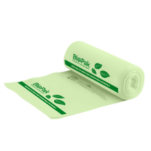 Bioplastic Plant Based Bags Bin Liners: BioPak 120L BioPlastic Bag