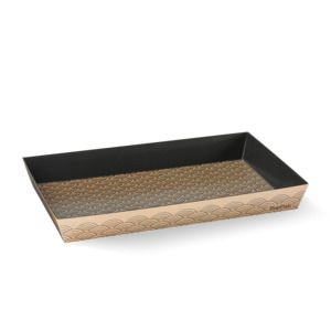 BioPak Large BioBoard Sushi Tray