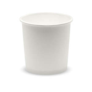 Paper Sauce Cups: BioPak 120ml / 4oz Paper Sauce BioCup