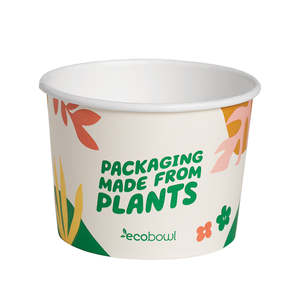 Paper Bowls Printed: 16oz EcoBowl (115mm) - Collection