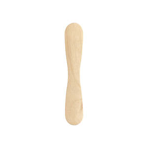 Wooden Cutlery Skewers: 94mm Wooden Ice Cream Paddle - Unbranded