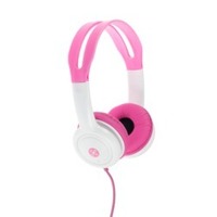 Technology: Moki headphones kids volume limited pink