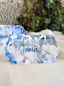 TBR - Premium Vellum & Wax Name Cards - Paper Pyaar - Paper Stationery and Signage