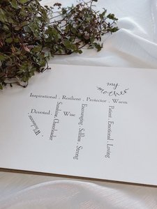 Paper Pyaar Wall Art - Ma - Paper Pyaar - Paper Stationery and Signage