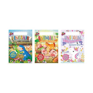 Fiction Children Colouring: Carry Colour Activity Pad Assorted
