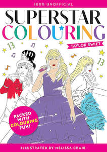 Fiction Children Colouring: Superstar Colouring Taylor Swift