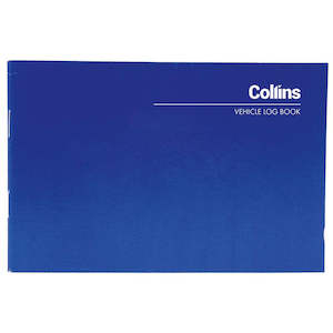Stationery Account Books: Log Book Collins Vehicle  Limp 20Pg