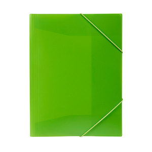 Stationery Filing Display Books: Mbg Document Wallet A4 Brights Lime