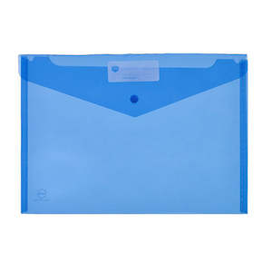 Stationery Filing Document Wallets: Doculope A4 Blue