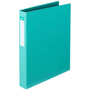 Stationery Filing Ring Binders: Binder A4 Aqua