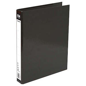 Stationery Filing Ring Binders: Ringbinder Black