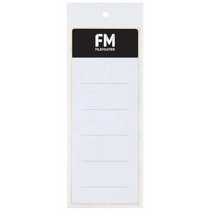 Stationery Filing Ring Binders: Leverarch Spine Labels
