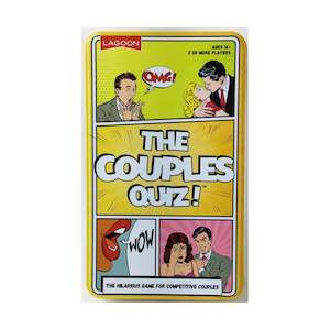 Gifts And Toys Adult Games: Lagoon The Couples Quiz Tin