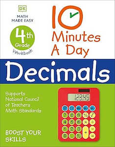 10 Minutes A Day Decimals 4Th Grade