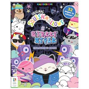 Colouring Book Squishmallows street style