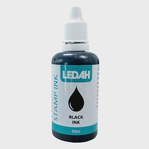 Ledah stamp ink Black 50ml