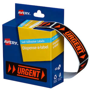 Stationery General Office Accessories: Sticker Label Urgent 250