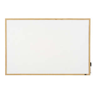 Stationery General Office Accessories: Quartet Pine Frame 900X600 Whiteboard