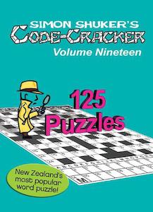 Adult Colouring Crossword Books: Simon Shuker Code Cracker Vol 19