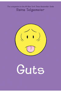 Fiction Graphic Novels: Guts By Raina Telgemeier