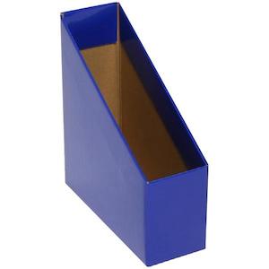 Stationery Filing Filing Accessories: Book Box Small Blue