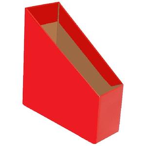 Book Box Small Red Pk5