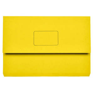 Stationery Filing Filing Accessories: Mbg F/C Slimpick Wallet Yellow