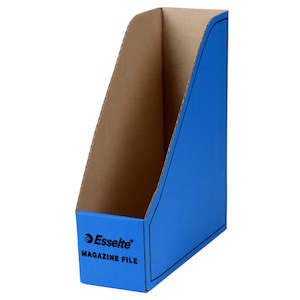 Stationery Filing Filing Accessories: Esselete Magazine File Blue